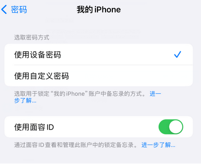 集贤apple维修分享iPhone锁定备忘录的两种方式