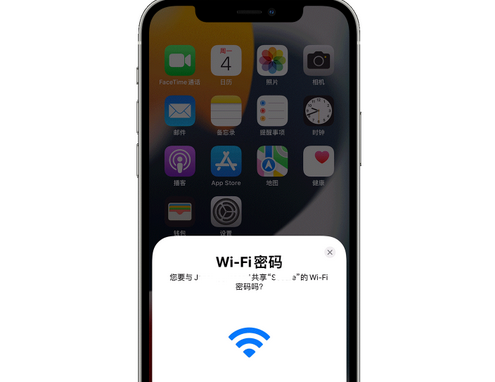 集贤苹果15维修店分享iPhone15如何共享Wi-Fi密码 